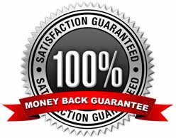 100% Satisfaction Guaranteed
